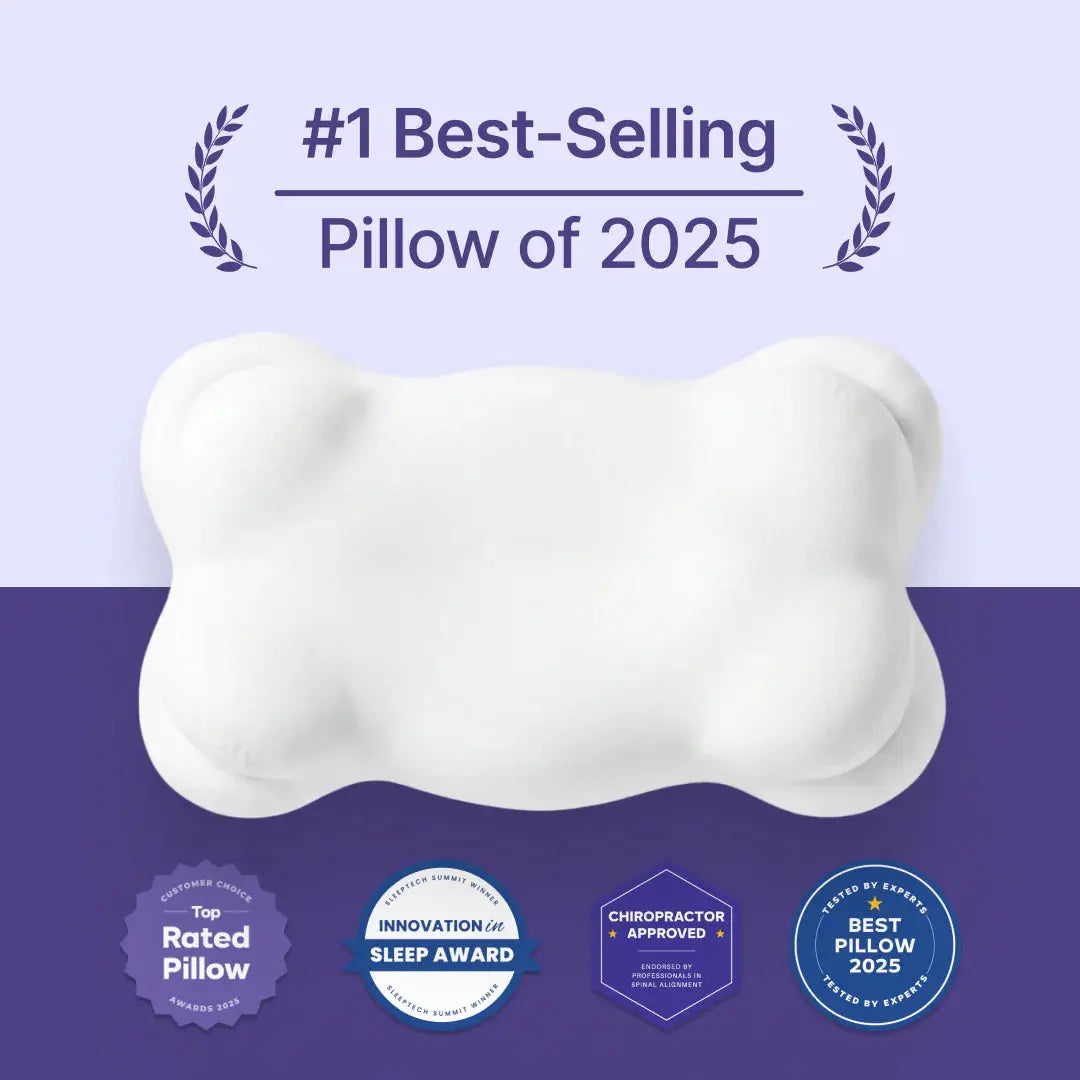 CloudAlign Ergonomic Orthopedic Memory Foam Pillow Set (Buy 1 Get 1 Bundle)