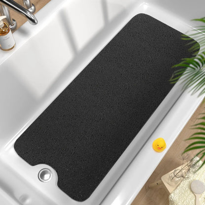 Exfoliating Suction-Free Luxury Bath & Shower Mat (Quick-Dry & Anti-Mold)