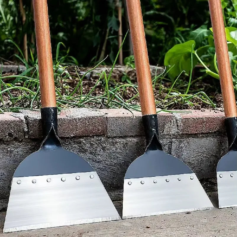 Multifunctional Manganese Steel Yard Cleaning & Scraper Shovel Head (30cm / 11.8in)