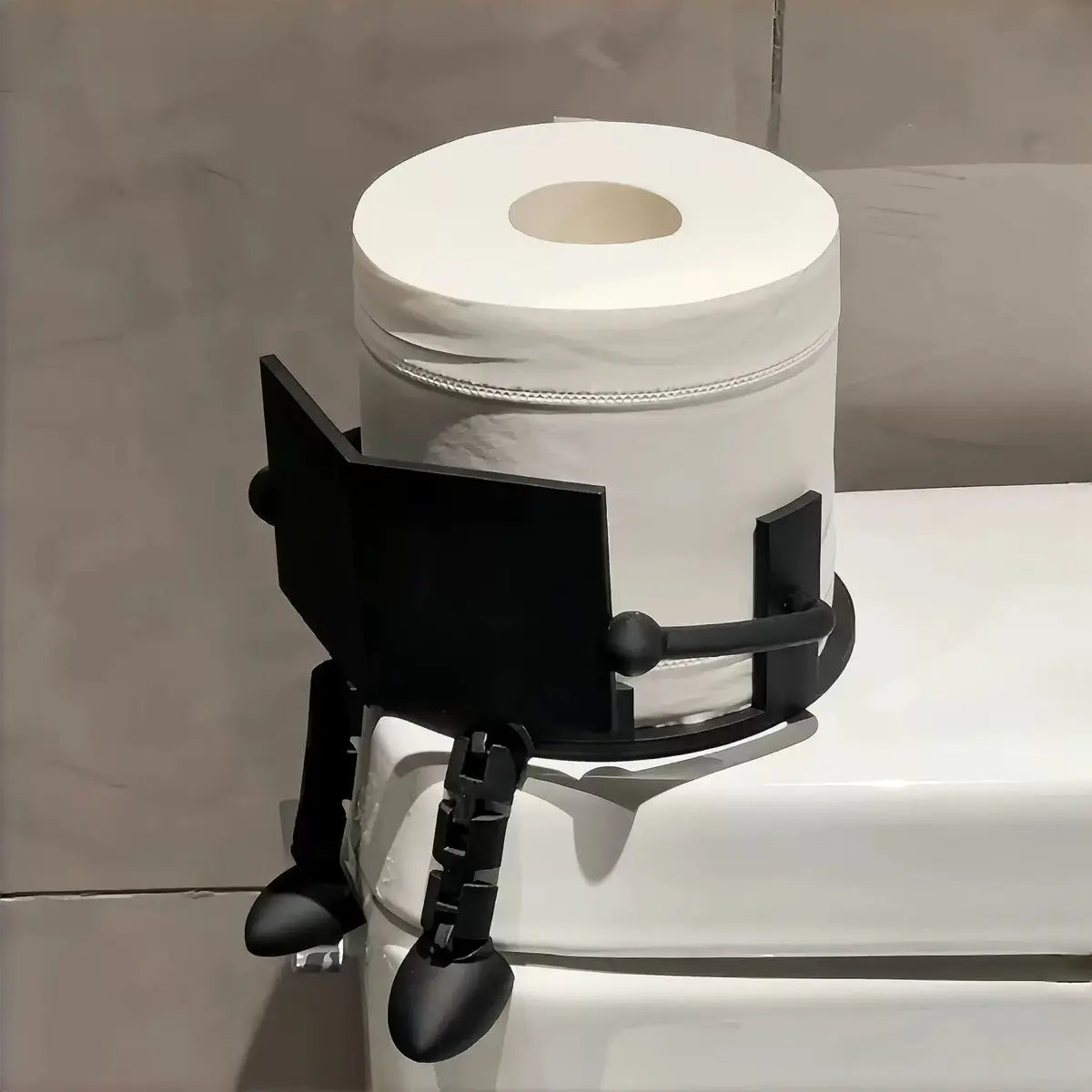 The "Thinking Man" Novelty Toilet Paper Stand