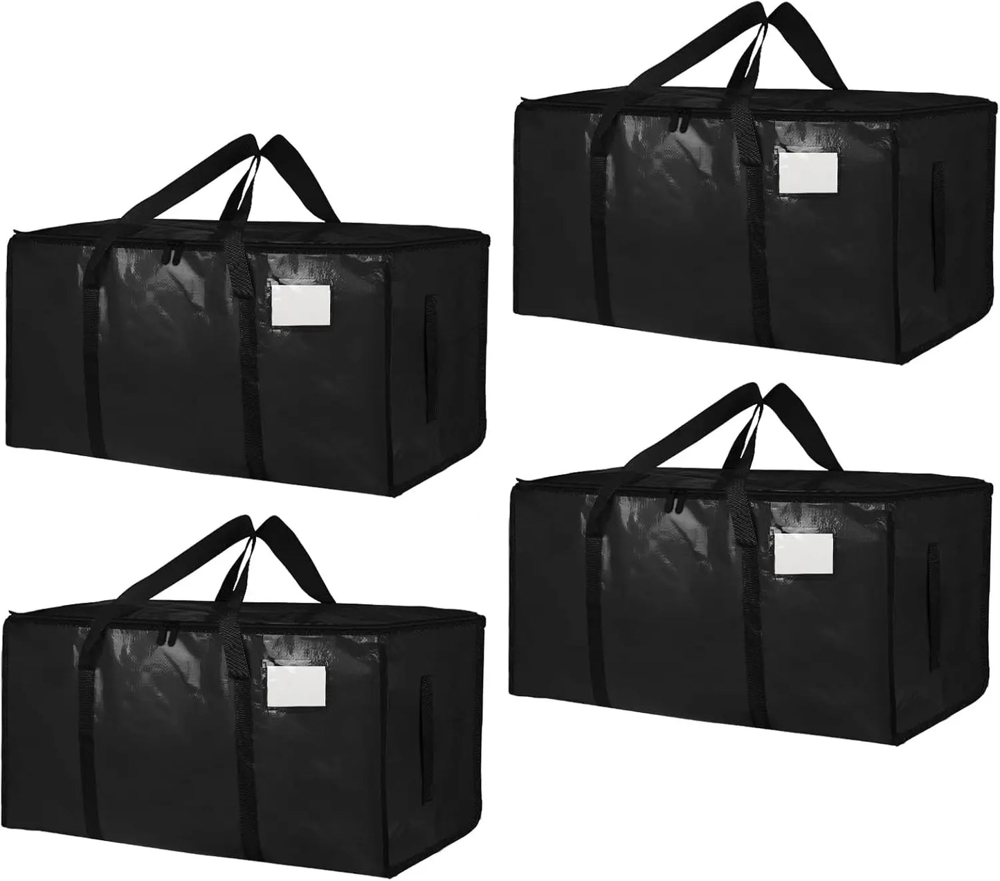Ukeetap 8-Pack Extra Large Heavy-Duty Clear Moving & Storage Bags (24 Gallon)