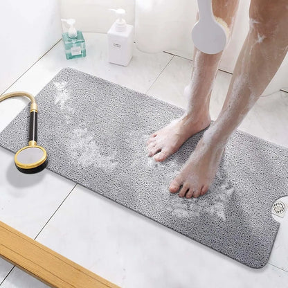Exfoliating Suction-Free Luxury Bath & Shower Mat (Quick-Dry & Anti-Mold)