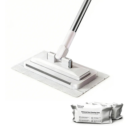 SOPAMI Hands-Free Automatic Cloth Changing Dust Mop & Floor Cleaner