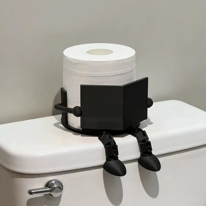 The "Thinking Man" Novelty Toilet Paper Stand
