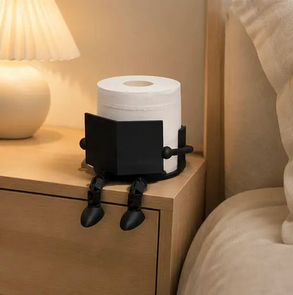 The "Thinking Man" Novelty Toilet Paper Stand