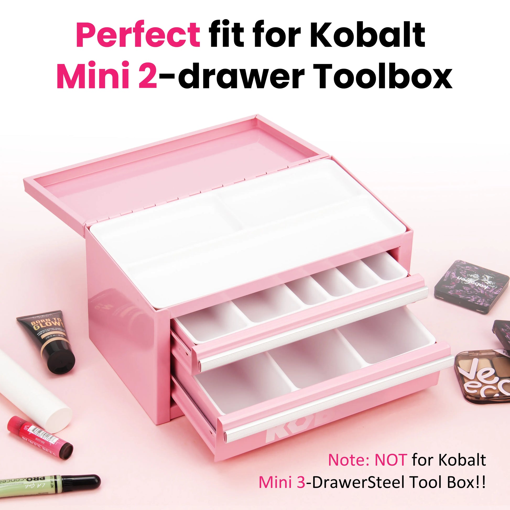 Custom 6-Piece Snug-Fit Tool Box Organizer Tray Set