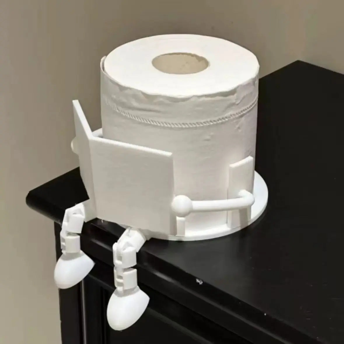 The "Thinking Man" Novelty Toilet Paper Stand