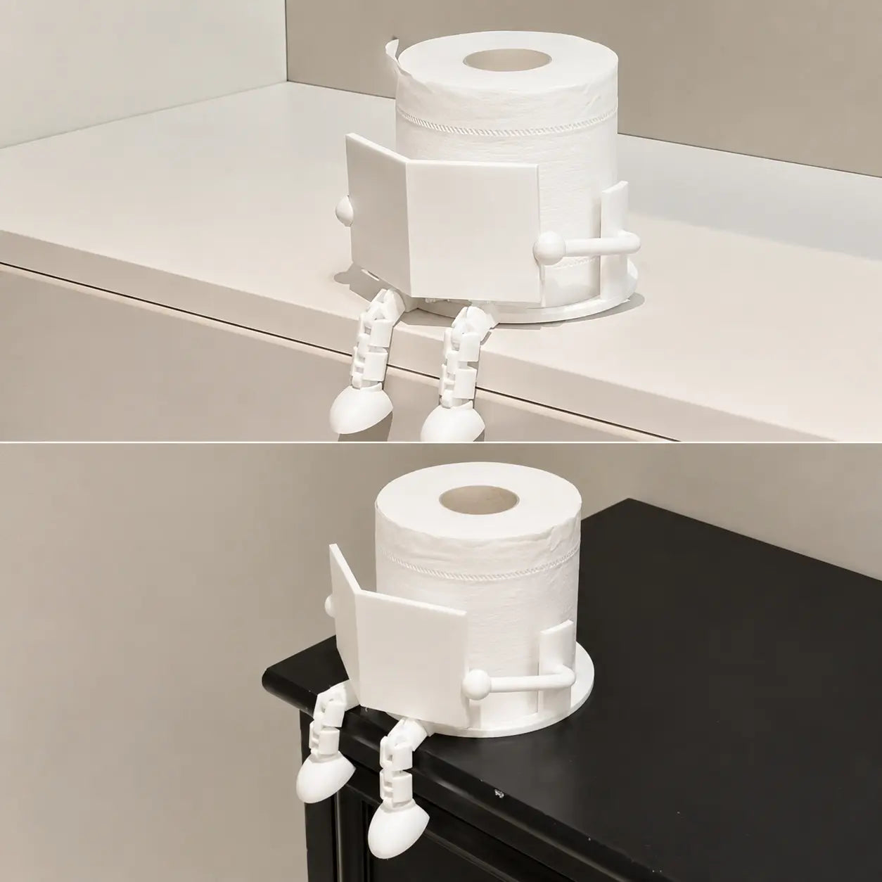 The "Thinking Man" Novelty Toilet Paper Stand