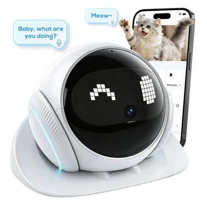 Wireless AI Pet Camera Pal – 1080P Smart Moving Monitor with Tuya Smart App