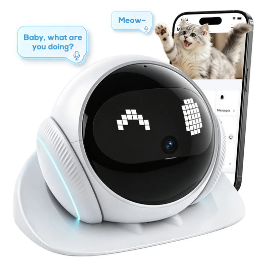 Wireless AI Pet Camera Pal – 1080P Smart Moving Monitor with Tuya Smart App