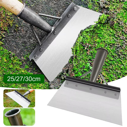 Multifunctional Manganese Steel Yard Cleaning & Scraper Shovel Head (30cm / 11.8in)