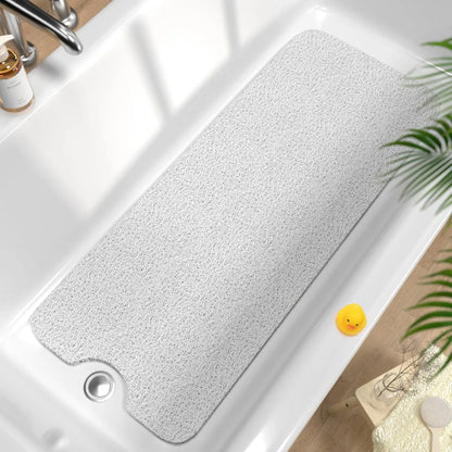 Exfoliating Suction-Free Luxury Bath & Shower Mat (Quick-Dry & Anti-Mold)